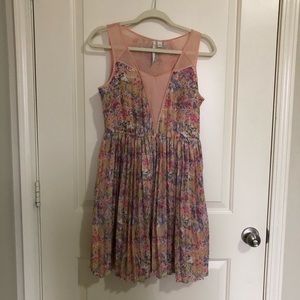 LC Lauren Conrad floral dress